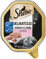 Sheba Delikatesse in Gelee mit Lachs 85 g Schale